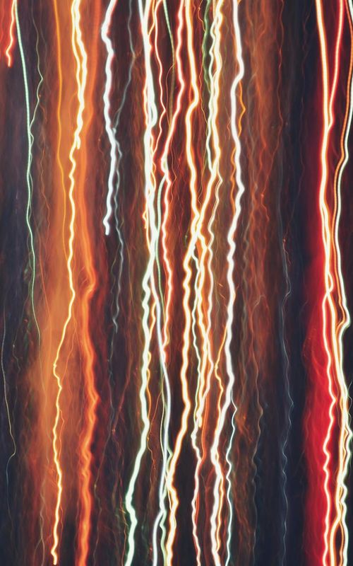Flowing natural patterns representing blood flow and energy